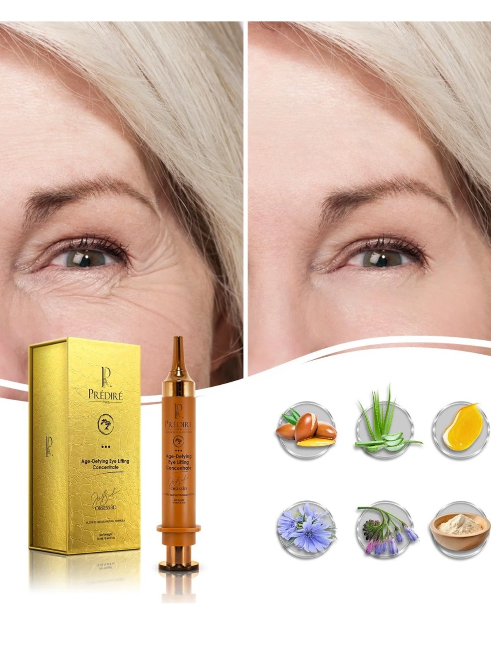 New in Box! PRE’DIRE PARIS Age Defying Eye Lifting Concentrate!
